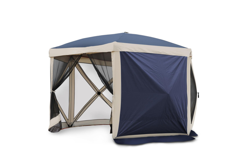 Gartenzelt Pavillon Moskitonetz All Camp Pop-up Blau L APL-T5006