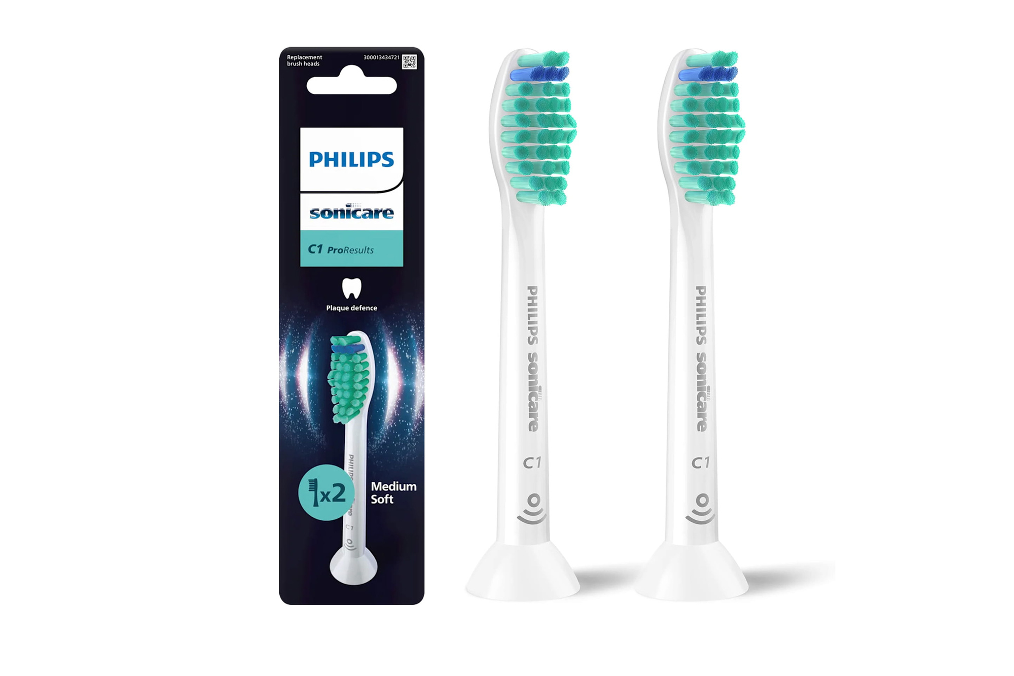 Philips Sonicare C1 HX6012/87 Toothbrush heads 2 pcs.