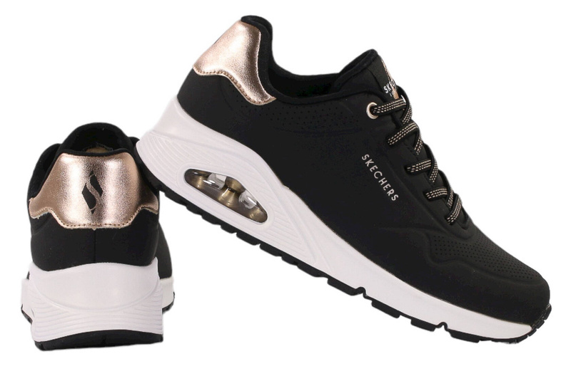 Buty Skechers UNO - SHIMMER 155196-BLK