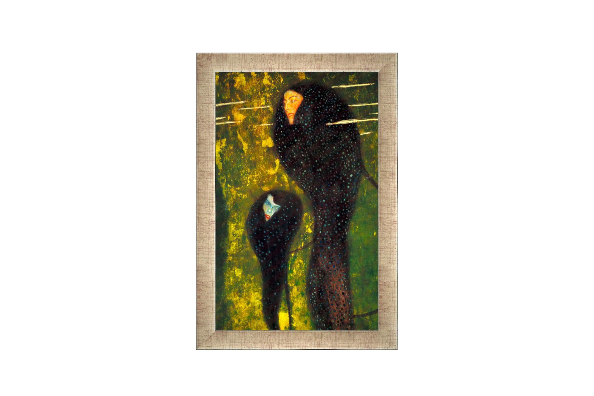 Nixen painting by Gustav Klimt 60x40 in frame