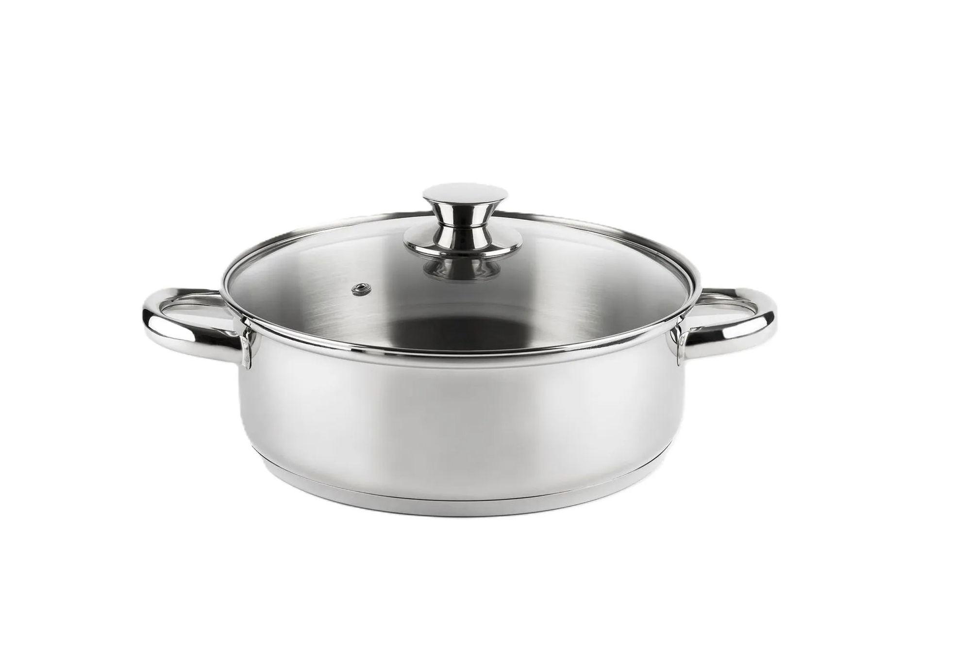 Vier CI32 Edelstahl Kochtopf 32cm 10,4L 18/10 Topf