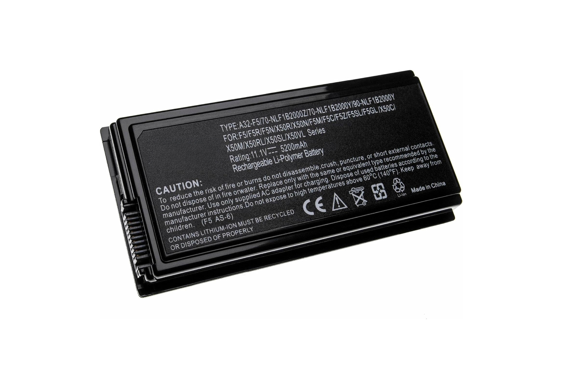 Bateria akumulator do Asus F5 F5R F5N F5SL A32-F5 5200mAh