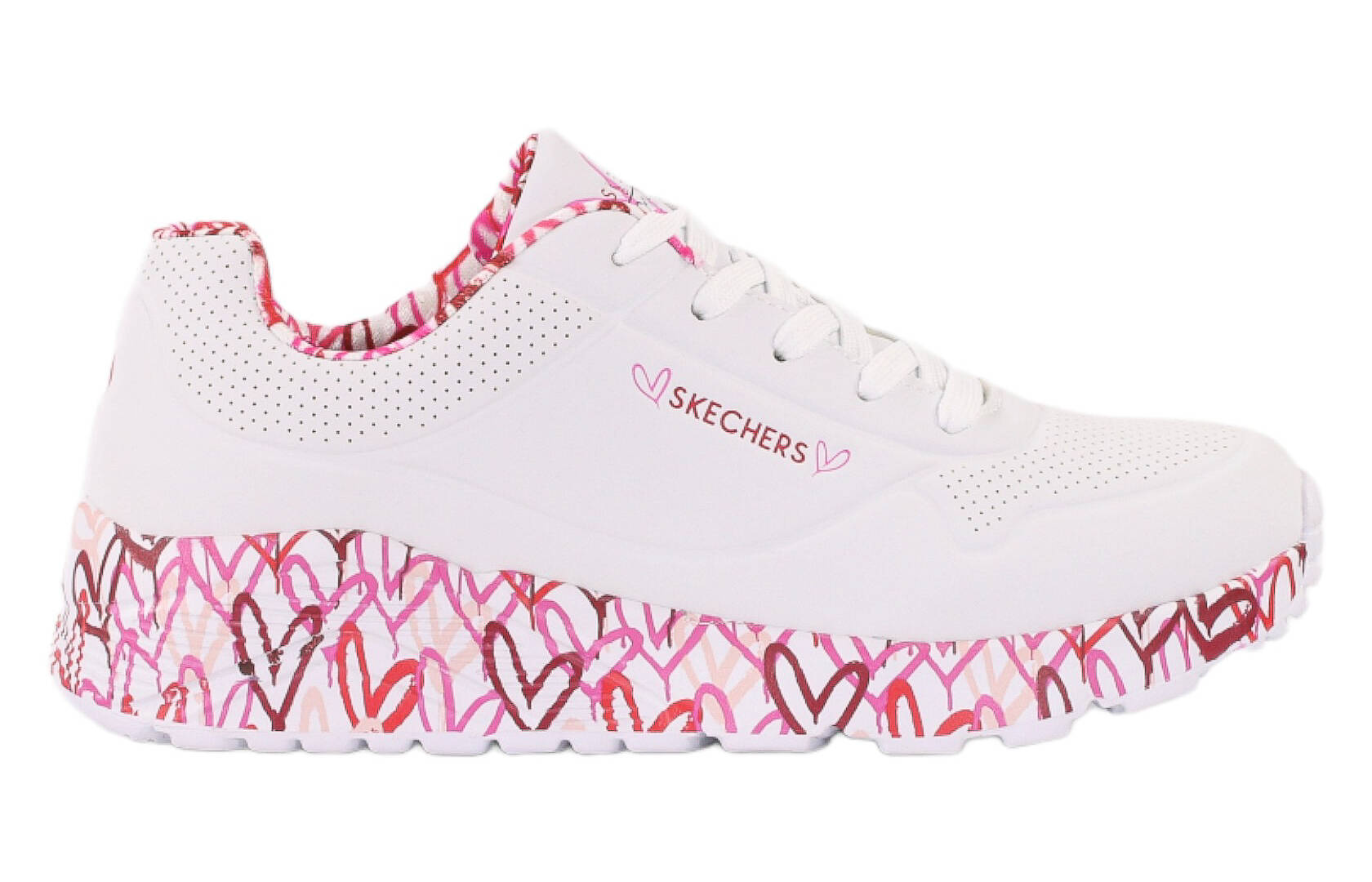 Buty młodzieżowe Skechers UNO LITE 314976L-WRPK