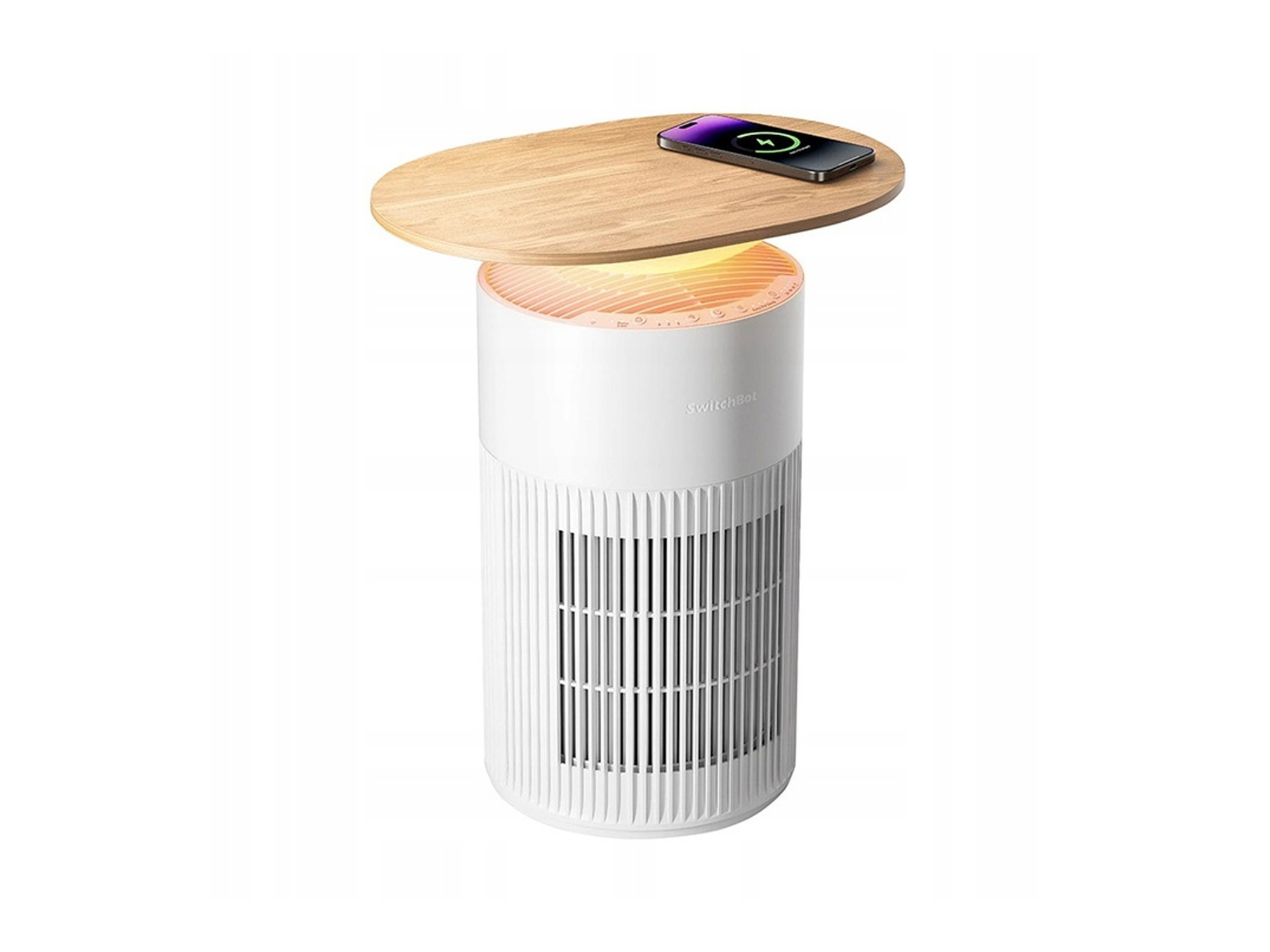 SwitchBot Air Purifier Table HEPA Purifier with Qi Charger