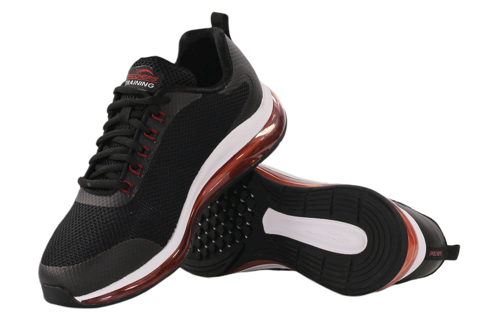 Skechers SKECH-AIR 232036-BKRD Herrenschuhe