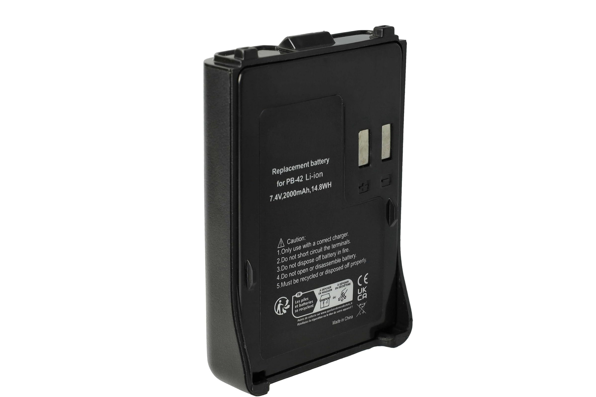 Battery for Kenwood TH-F6 TH-F7 PB-42L 2000mAh 7.4V Li-Ion Radio
