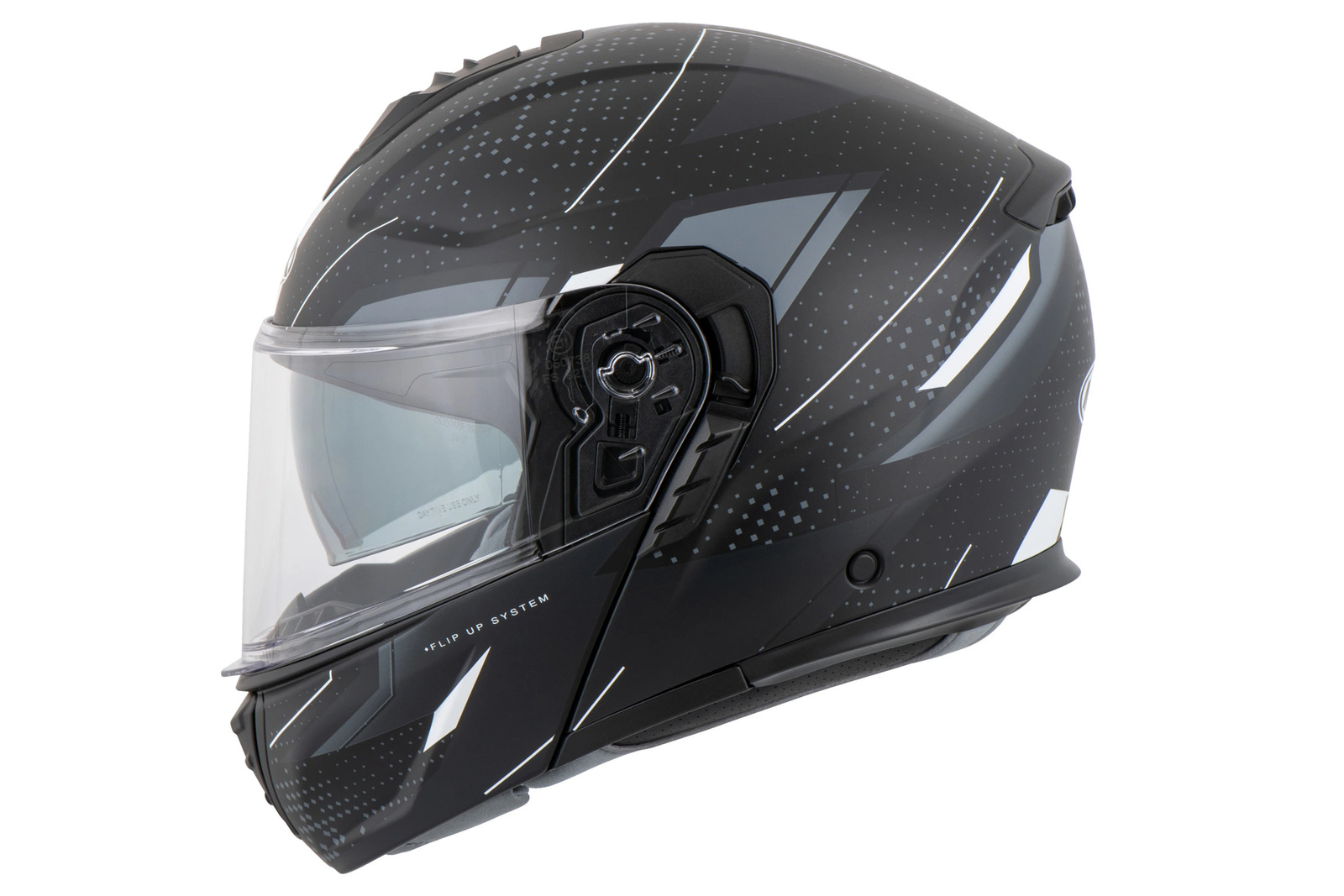 MTR K-4 Evo Fusion 217878 Fusion Mattgrau/Weiß M Motorradhelm