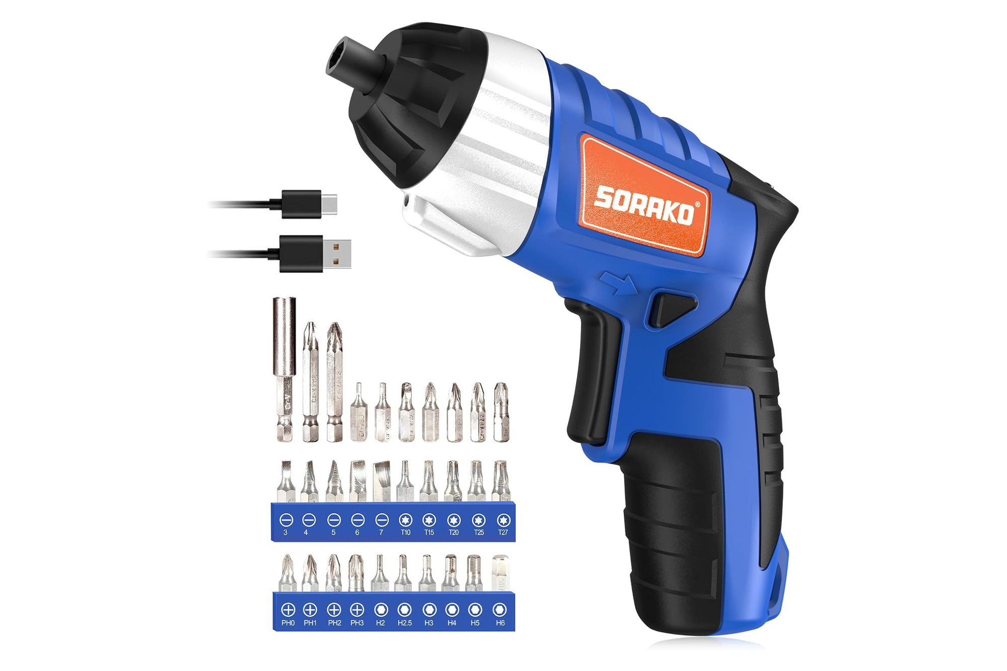 Sorako SDD04D2 Akku-Schrauber 3,6 V – klein und handlich