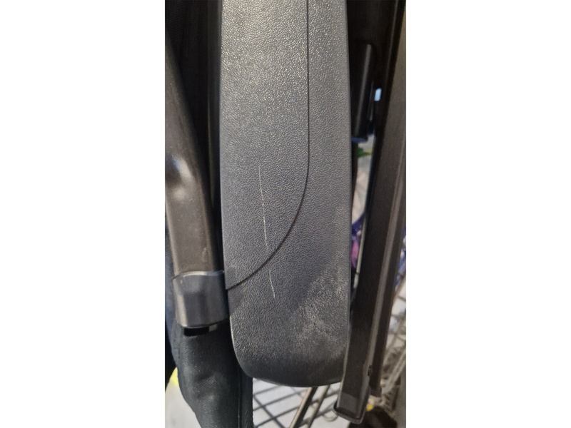 TIMBER RIDGE Krzesło kempingowe składane regulowane wysokie oparcie Granat