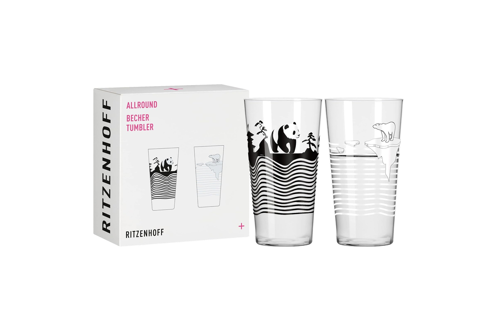 RITZENHOFF 3861002 Universal-Trinkbecher 400 ml Allround-Serie