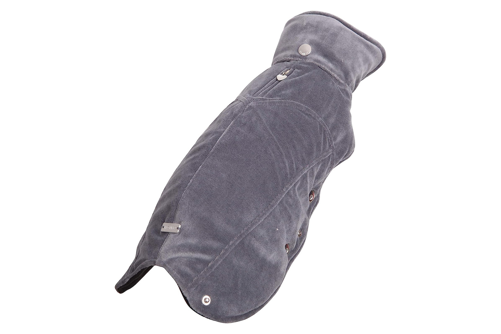 Wouapy Płaszczyk dla psa Shabby Grey Rozmiar 36 Wodoodporny