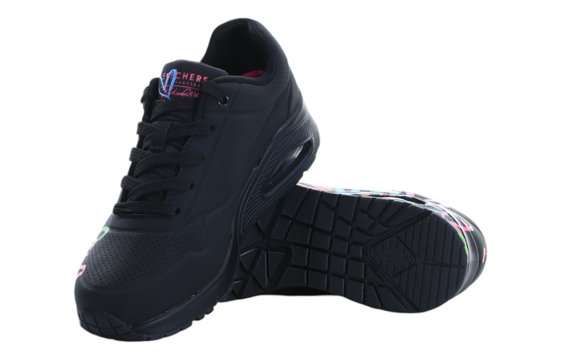 Buty damskie Skechers UNO HIGHLIGHT 177981-BKMT
