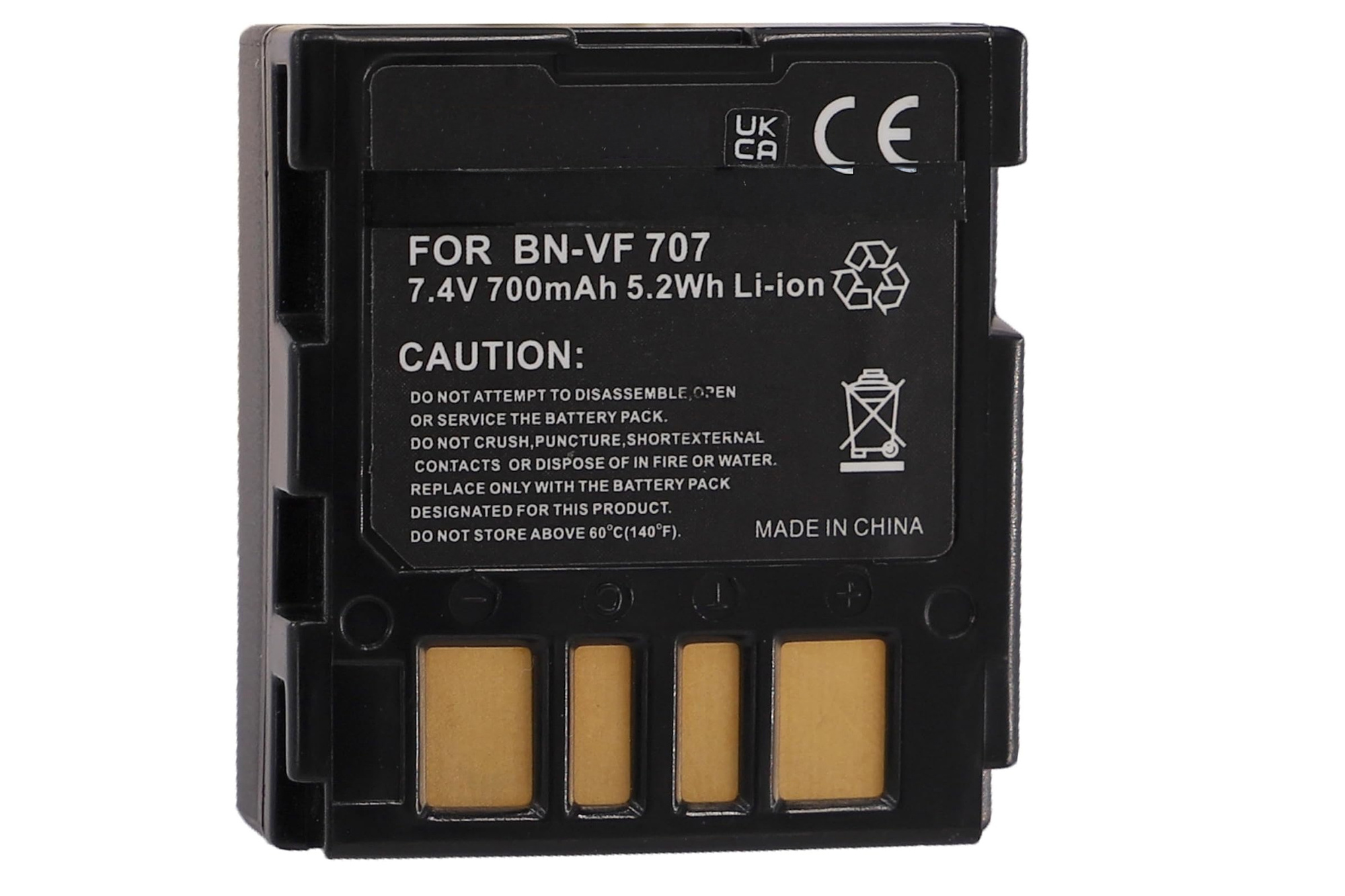 Bateria akumulator do JVC GR-D240 GR-D245 BN-VF707 700mAh Li-Ion