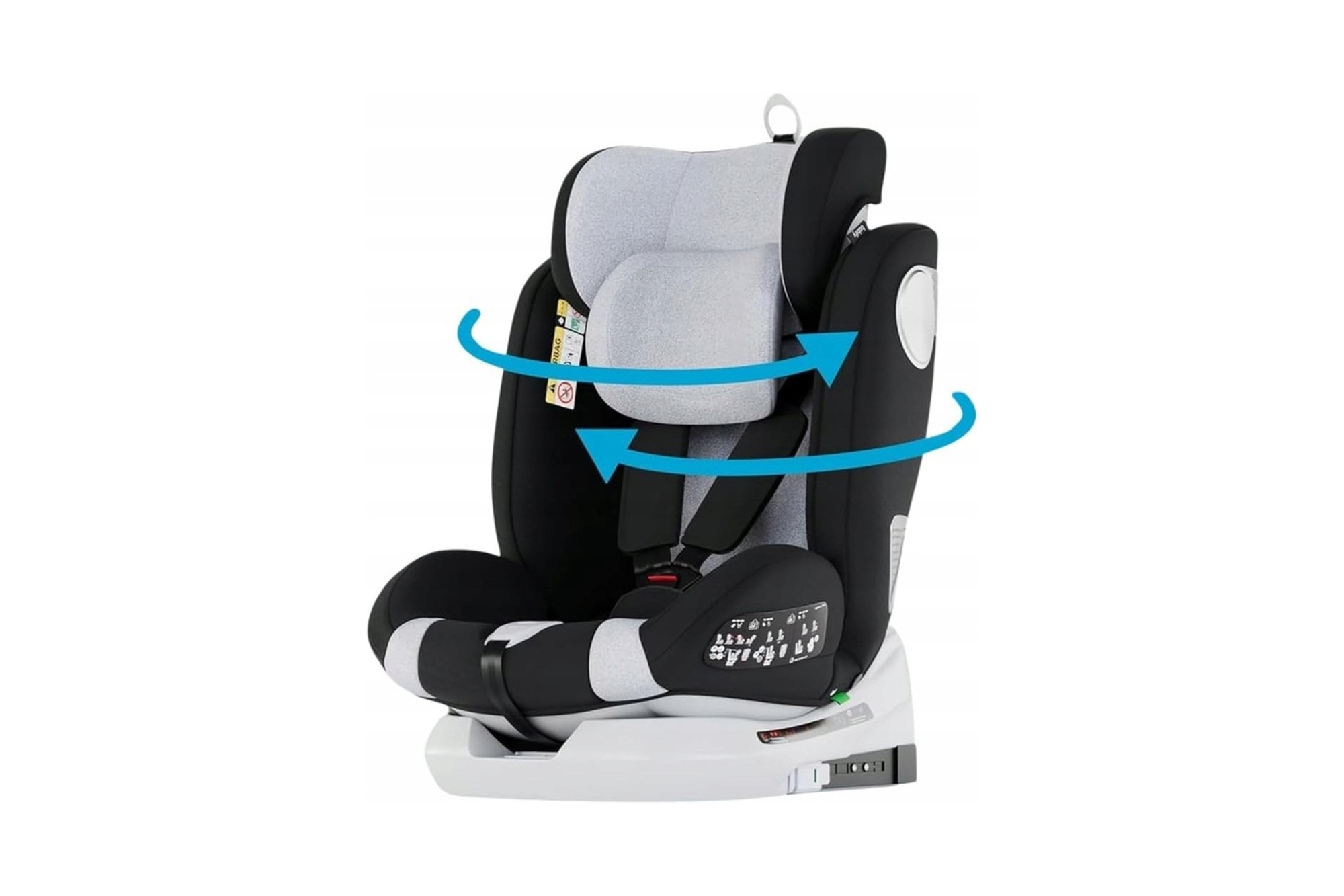 Babify 10040904 On Board Fotelik samochodowy 360° Isofix 0-36 kg