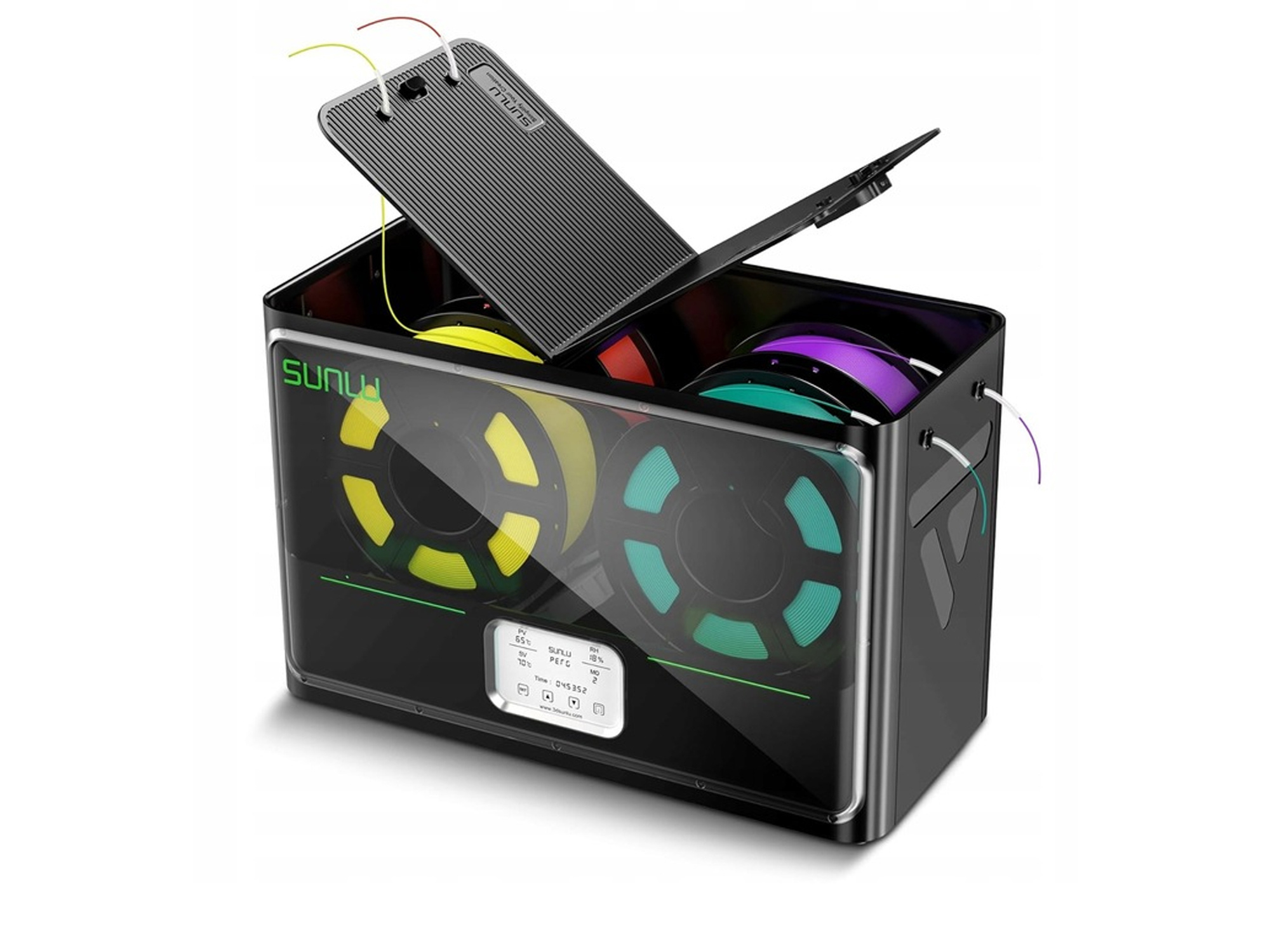 Sunlu FilaDryer S4 Suszarka do filamentu 4 szpule inteligentna