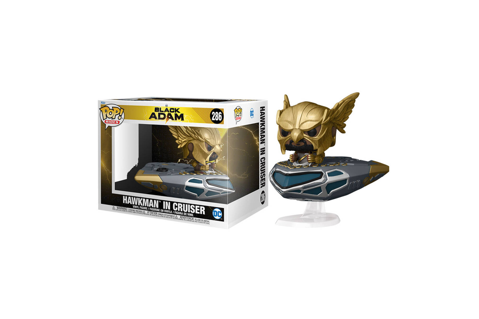 Funko POP! DC Rides Hawkman in Cruiser 286