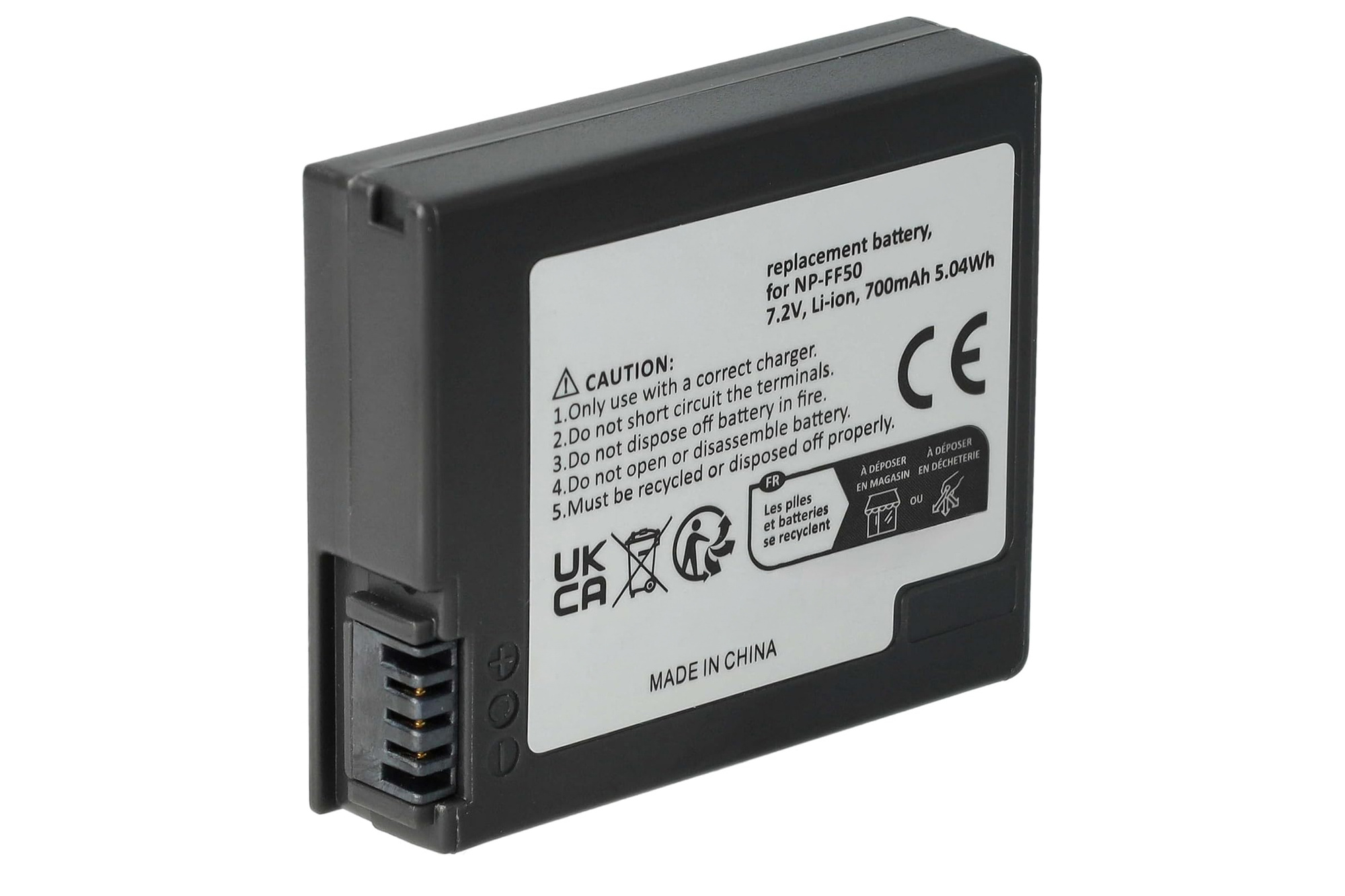 Bateria akumulator NP-FF50 / NP-FF51 do kamer Sony 700mAh Li-Ion