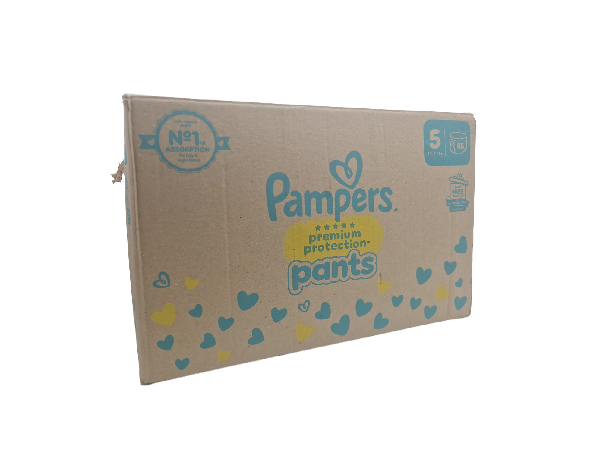 Pampers Premium Protection Pants R.5 (12-17kg) Pieluchomajtki 88 szt.