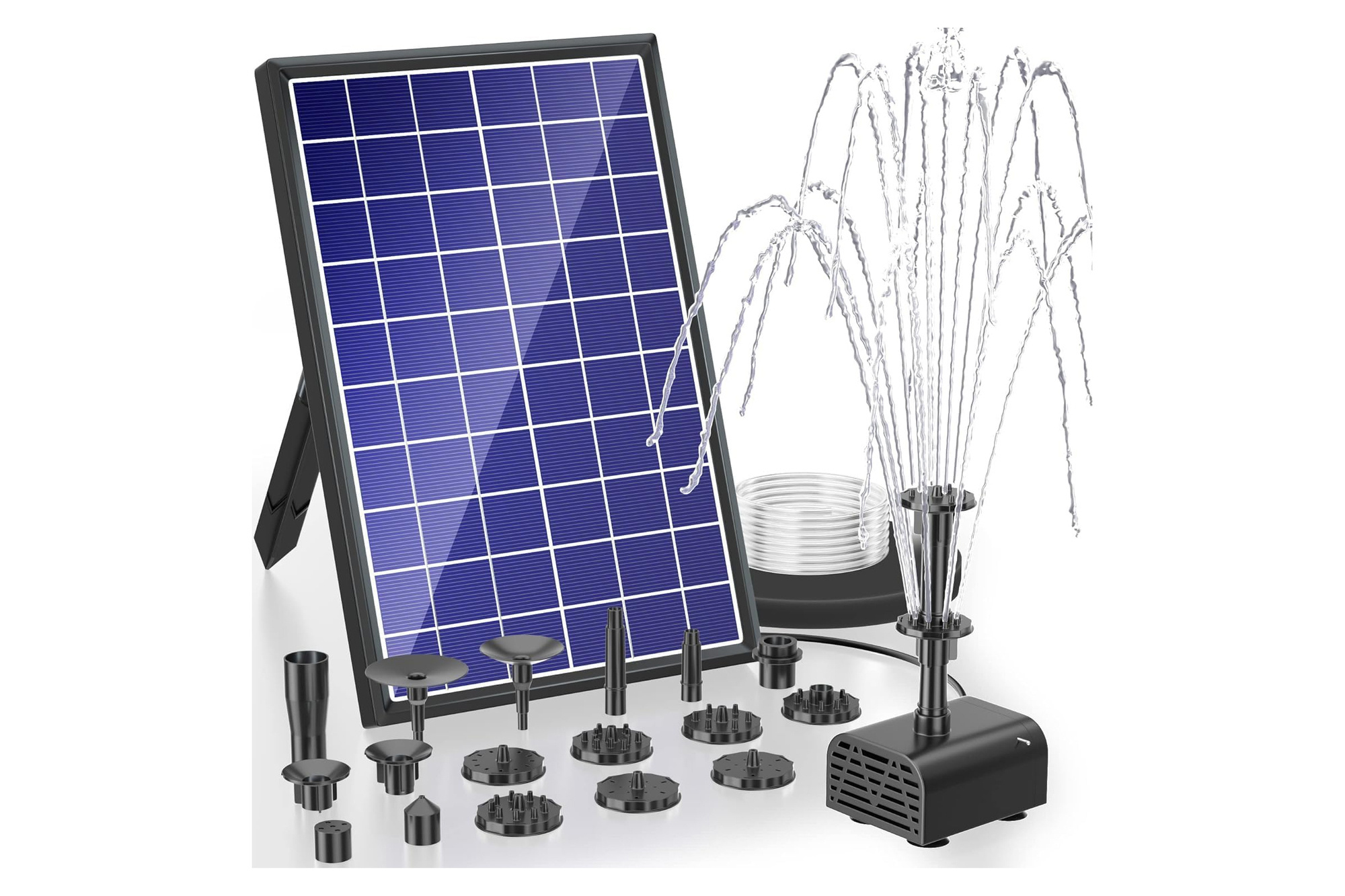 Fontanna solarna 2.5W 7 dysz