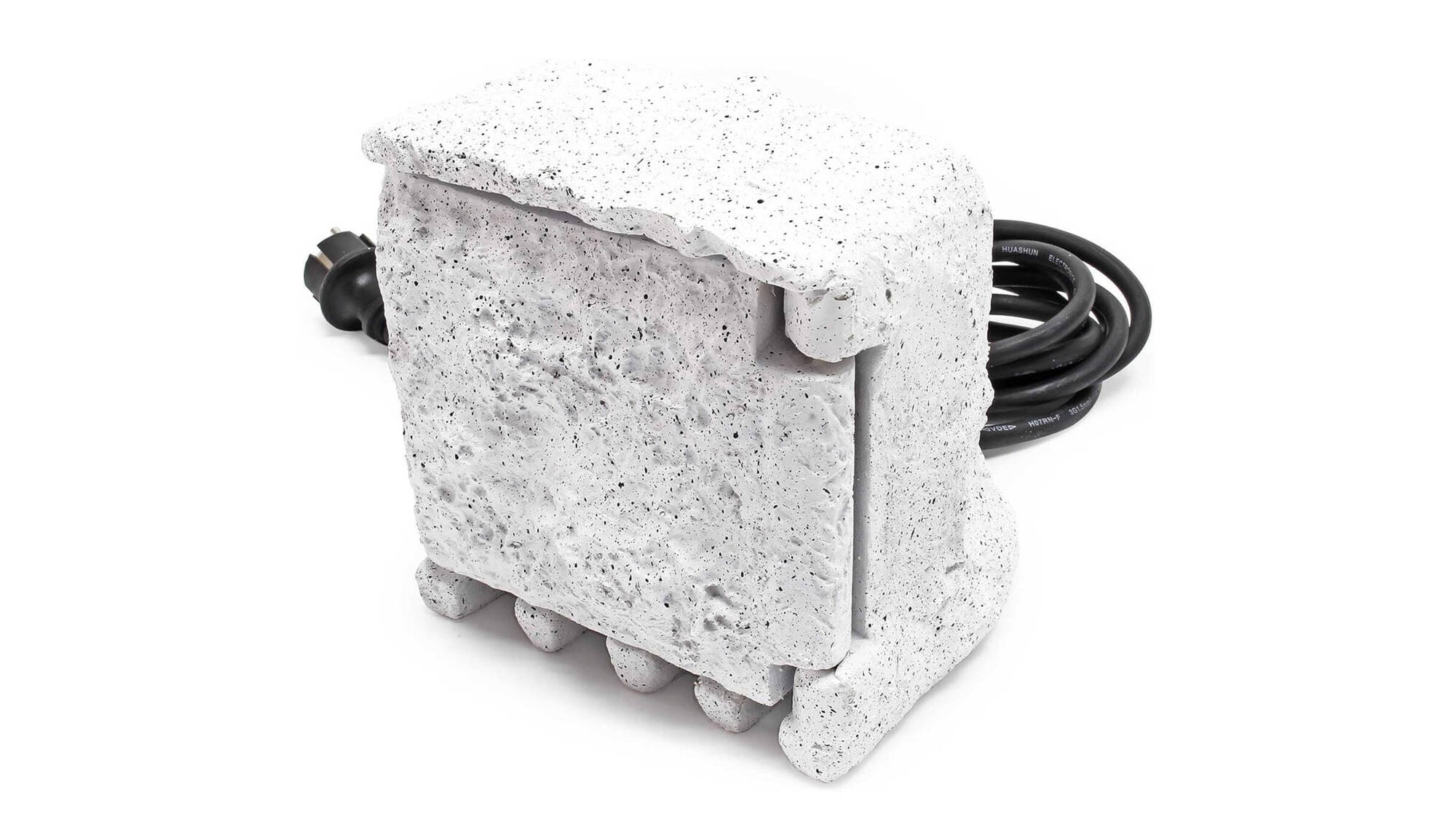 Rozdzielacz gniazd w kształcie kamienia WilTec 61347 IP44 z regulatorem