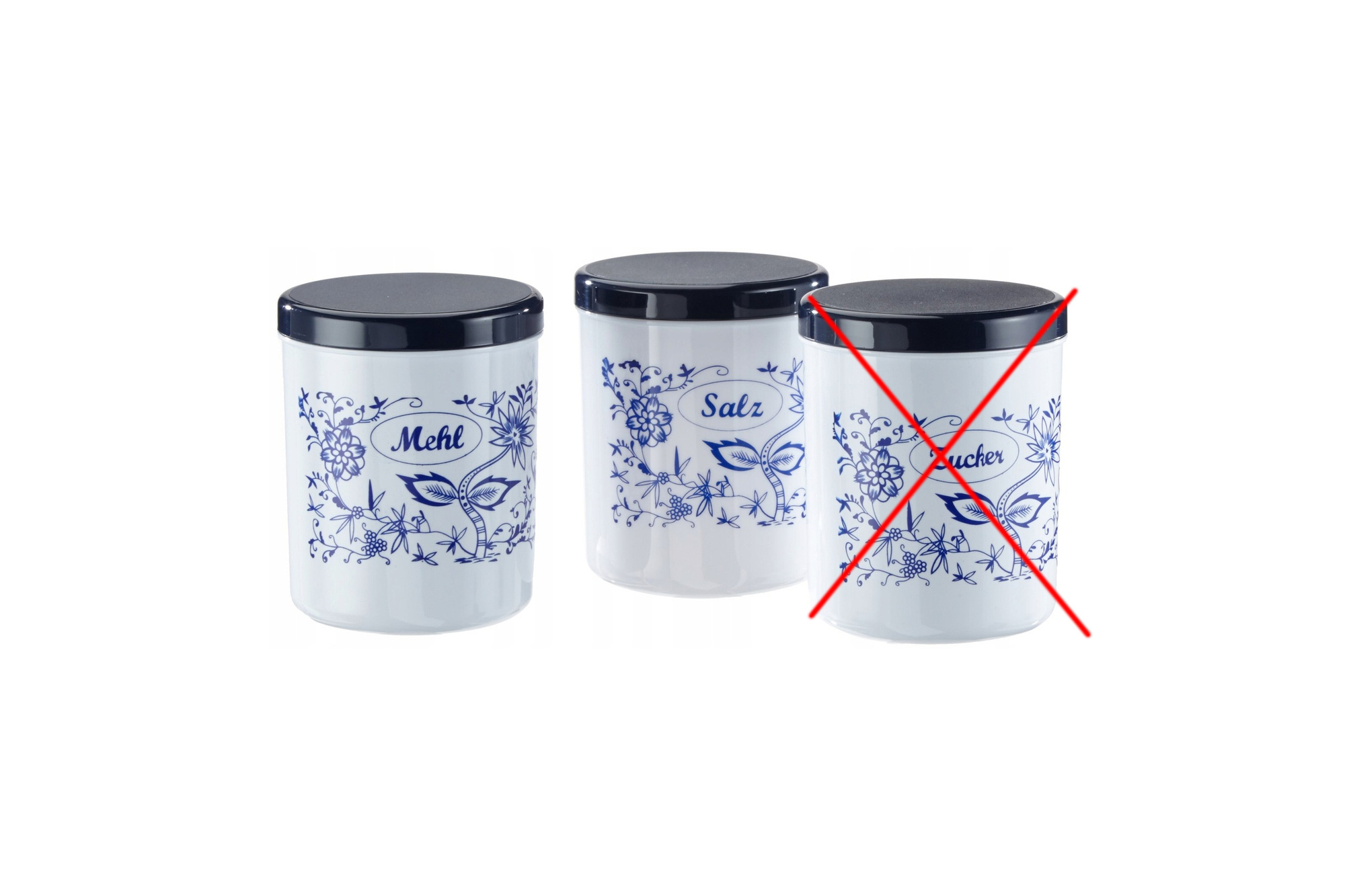 Puszki kuchenne Axentia 231193 1,1 l 2 sztuki 