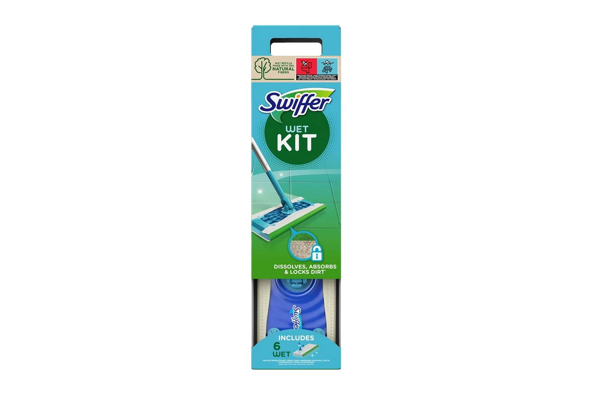 Mop płaski Swiffer Wet Kit