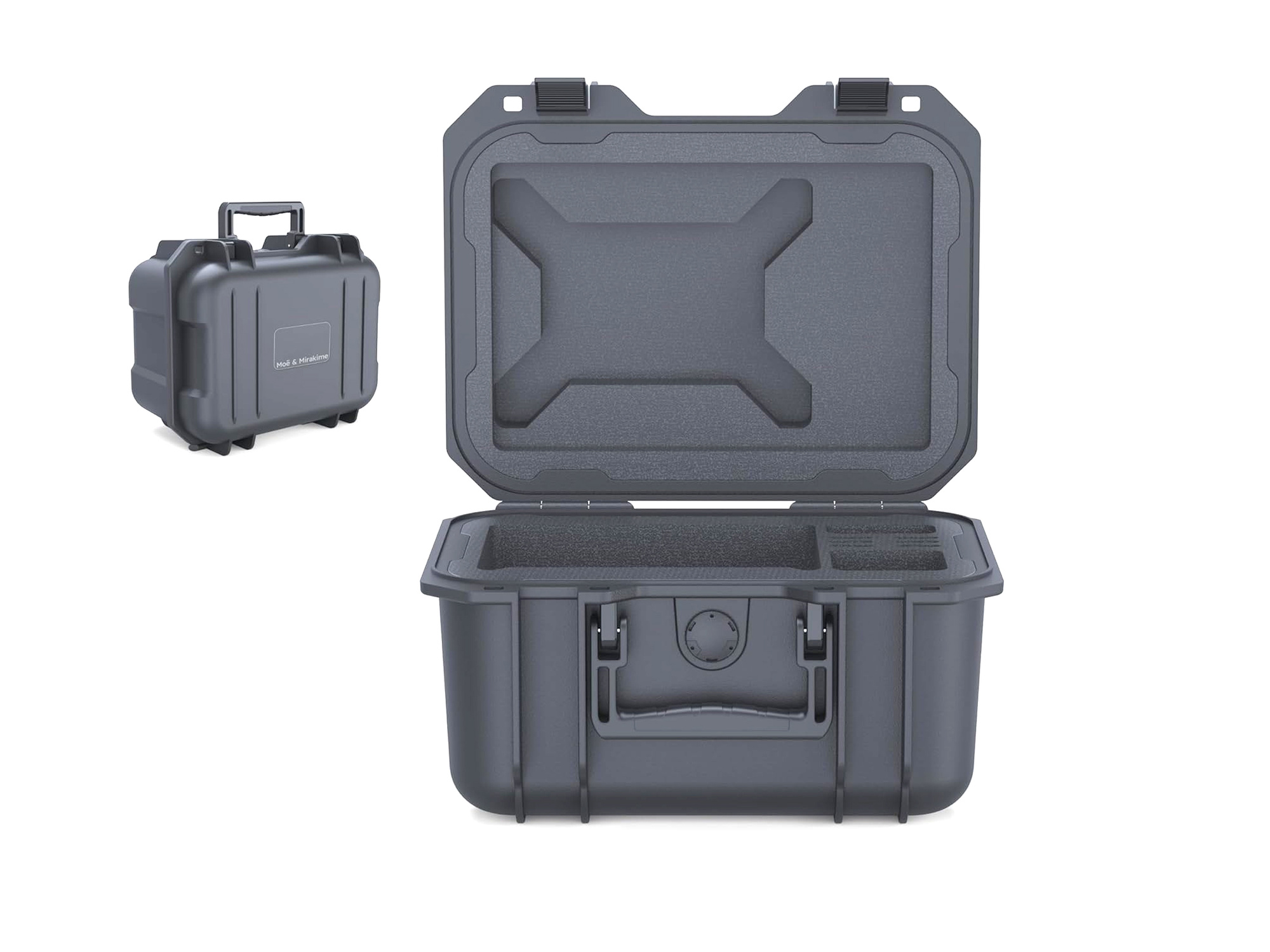 Walizka ochronna Moë & Mirakime ProAudio 082ZE IP67 z pianką EVA