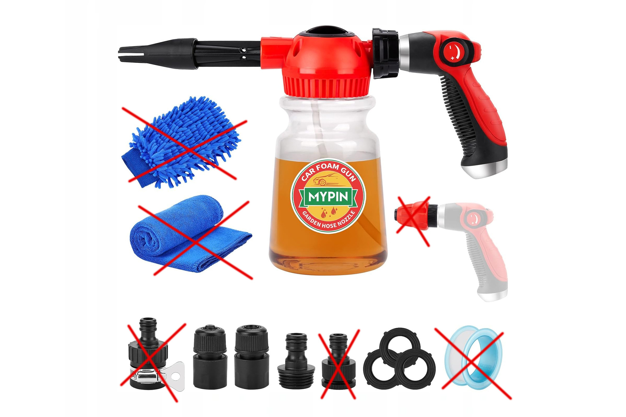 Niskociśnieniowy pistolet do piany MYPIN