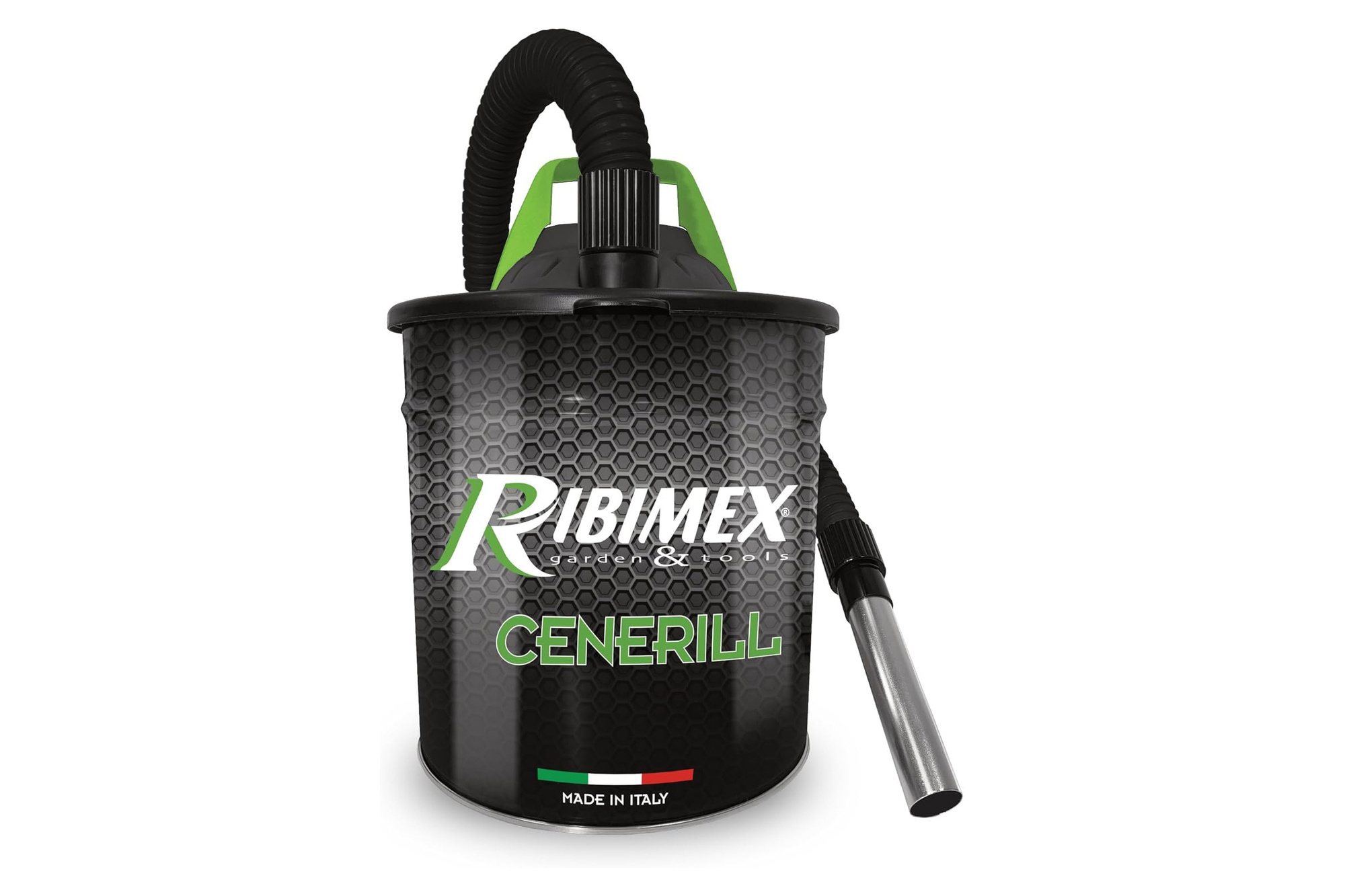 Ribimex PRCEN001 Odkurzacz przemysłowy do kominka popiołu 1000W 18L