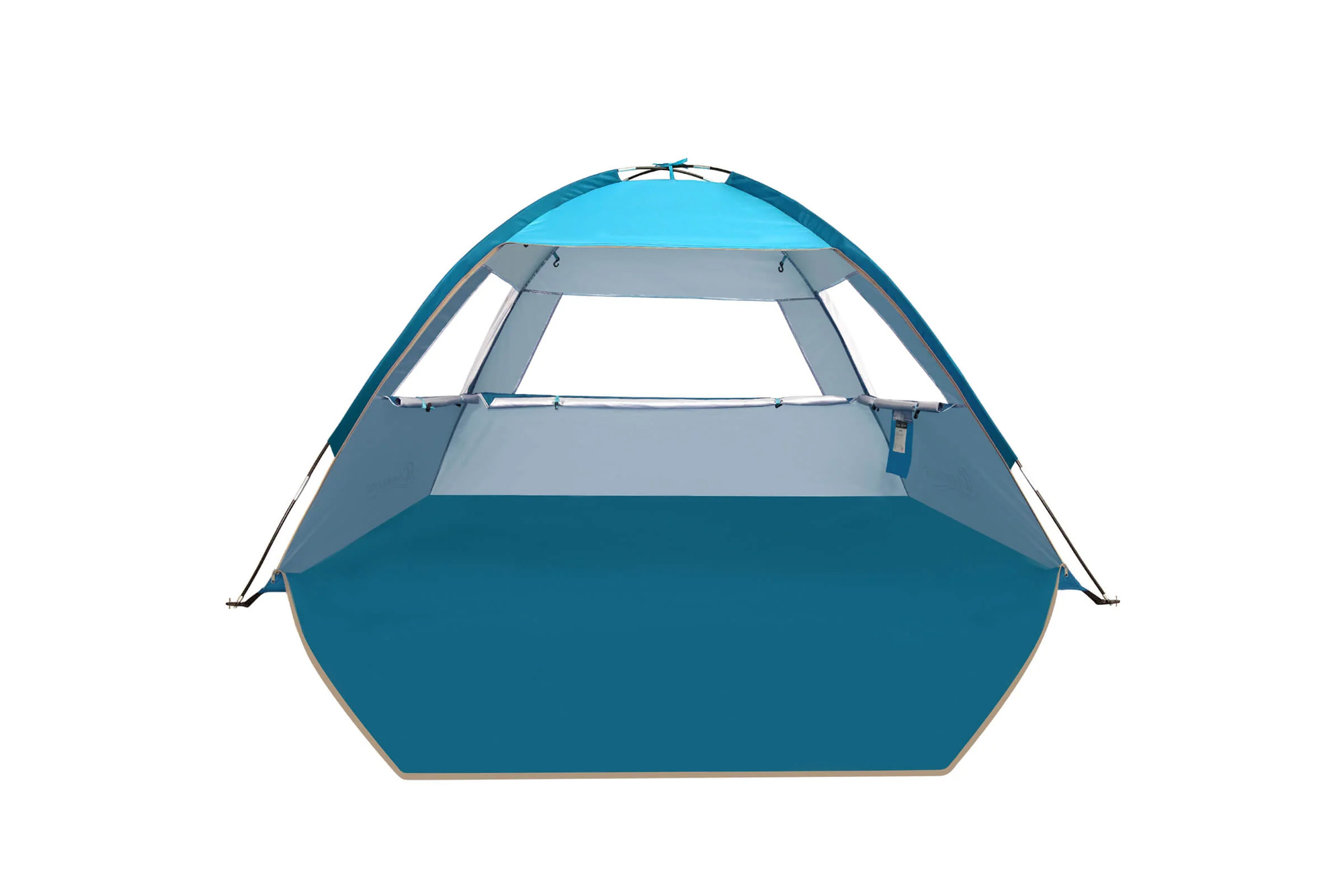 Commouds Namiot Plażowy 220×150×120 cm UPF 50+ Lekki Żagiel