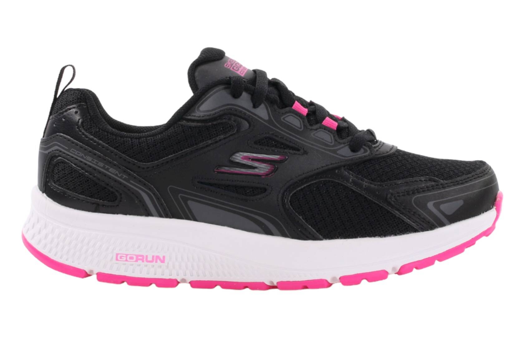 Buty damskie Skechers GO RUN 128075-BKPK