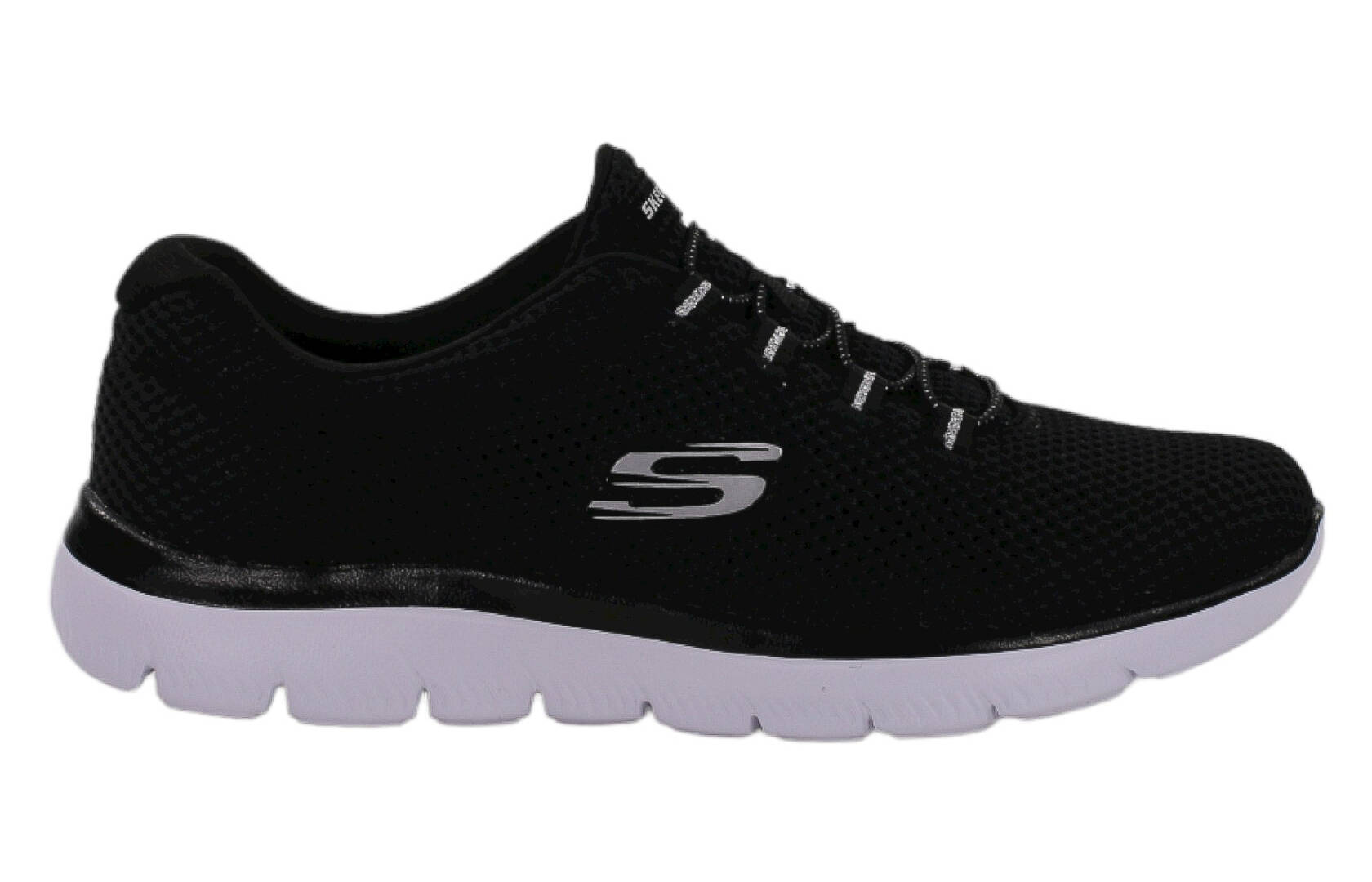 Buty damskie Skechers SUMMITS 12985-BKW