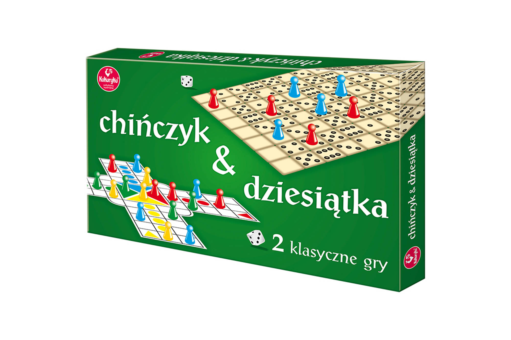 Chińczyk i dziesiątka. Gry logiczne - Kukuryku