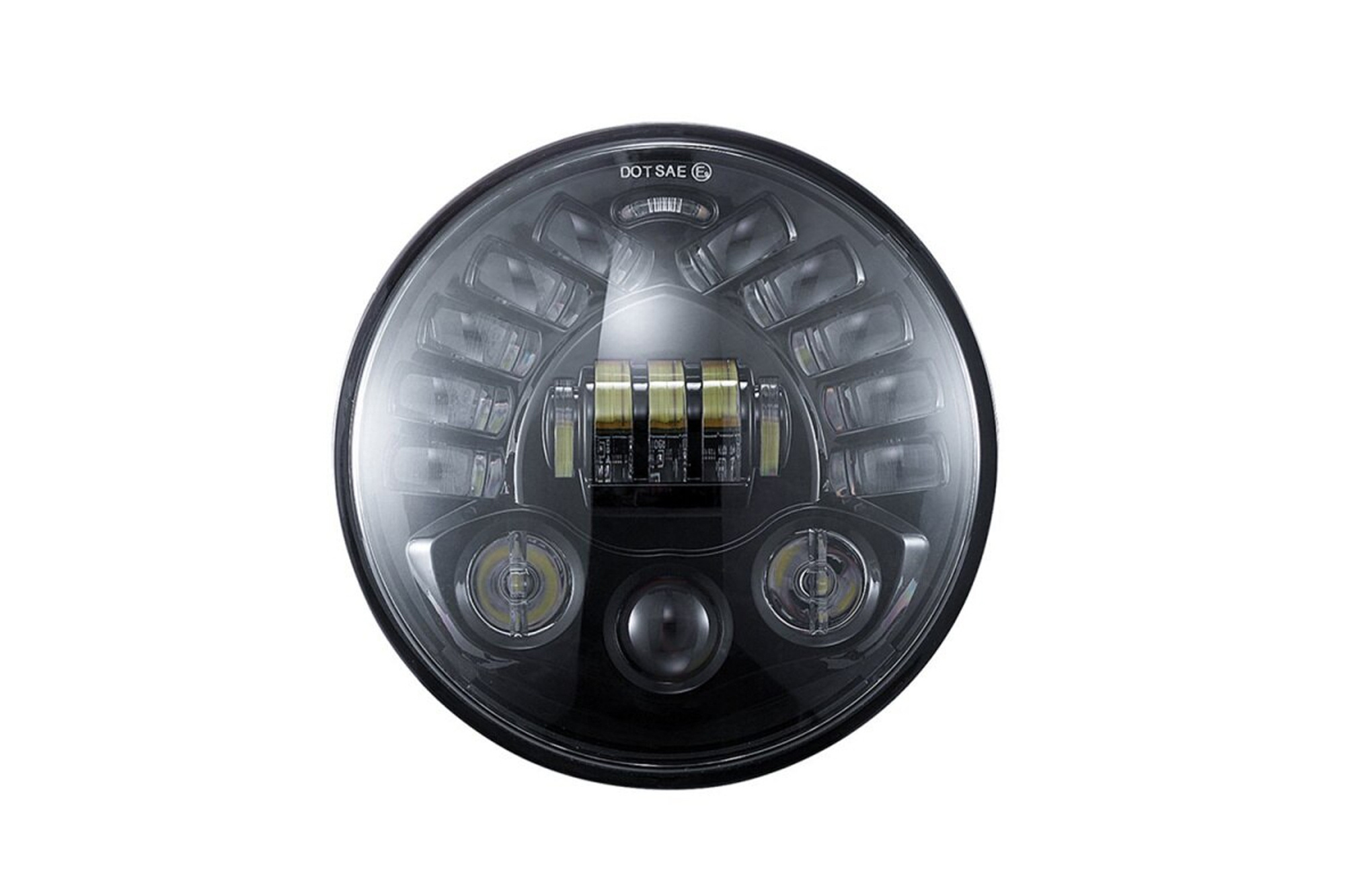 Lampa LED DLR 7" E9 Jeep Wrangler Defender 70W