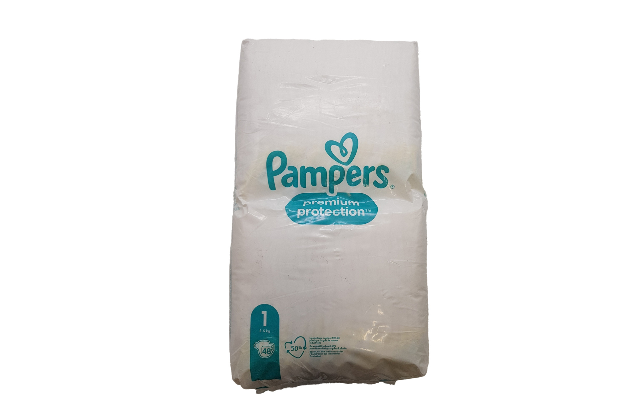 Pampers Premium Protection Pieluszki r. 1 (2-5kg) 48 szt