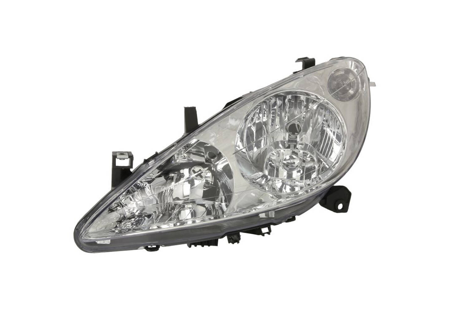 Reflektor lampa przednia lewa Peugeot 307 01-05 TYC 20-0166-45-2